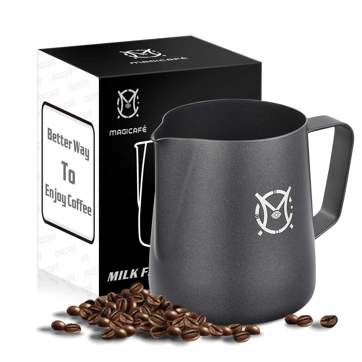 Buy Magicafé Milk Frothing Frother Pitcher Non Stick Coating Latte