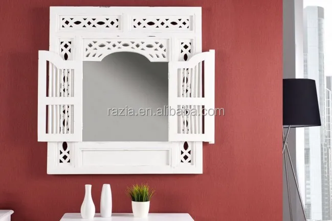 Deko Fenster Mit Spiegel Wohn Design Holzrahmen Wand Deko Fenster Spiegel Produkt Id 60190063839