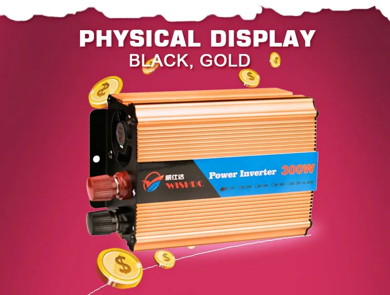 Best Quality 12v 24v 220v 300w 1500w 10000w Ac Dc Power Inverter With