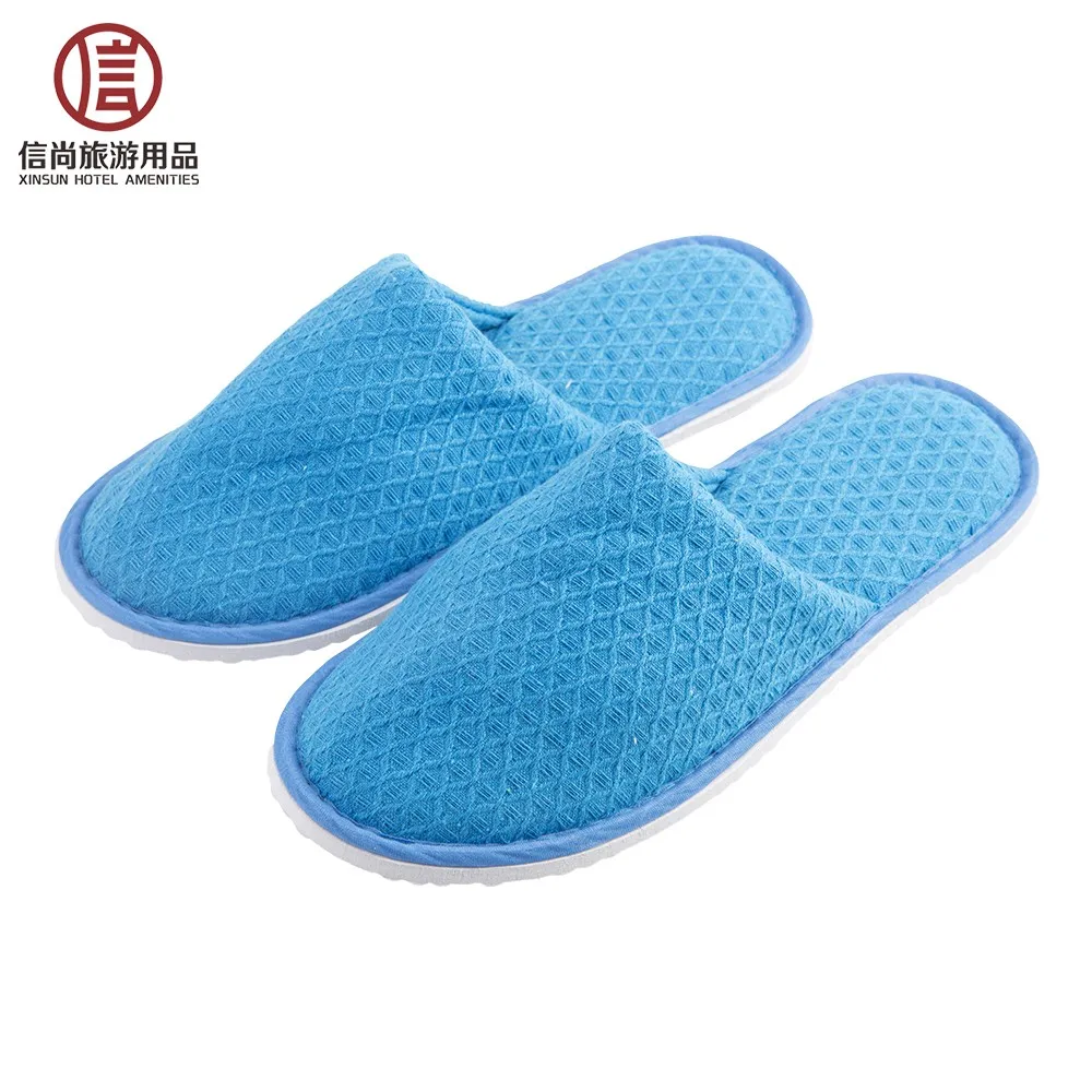 Hotel Supplies Production Spa Waffle Disposable Hospital Slippers Buy