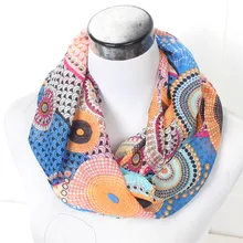 2016 nova tarja feminino Dot anel mulher cachecol moda lavanda outono lenços de seda infinito agradável primavera Chevron Loop de impressão xale
