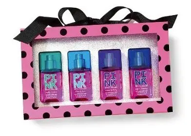 pink fresh and clean gift set