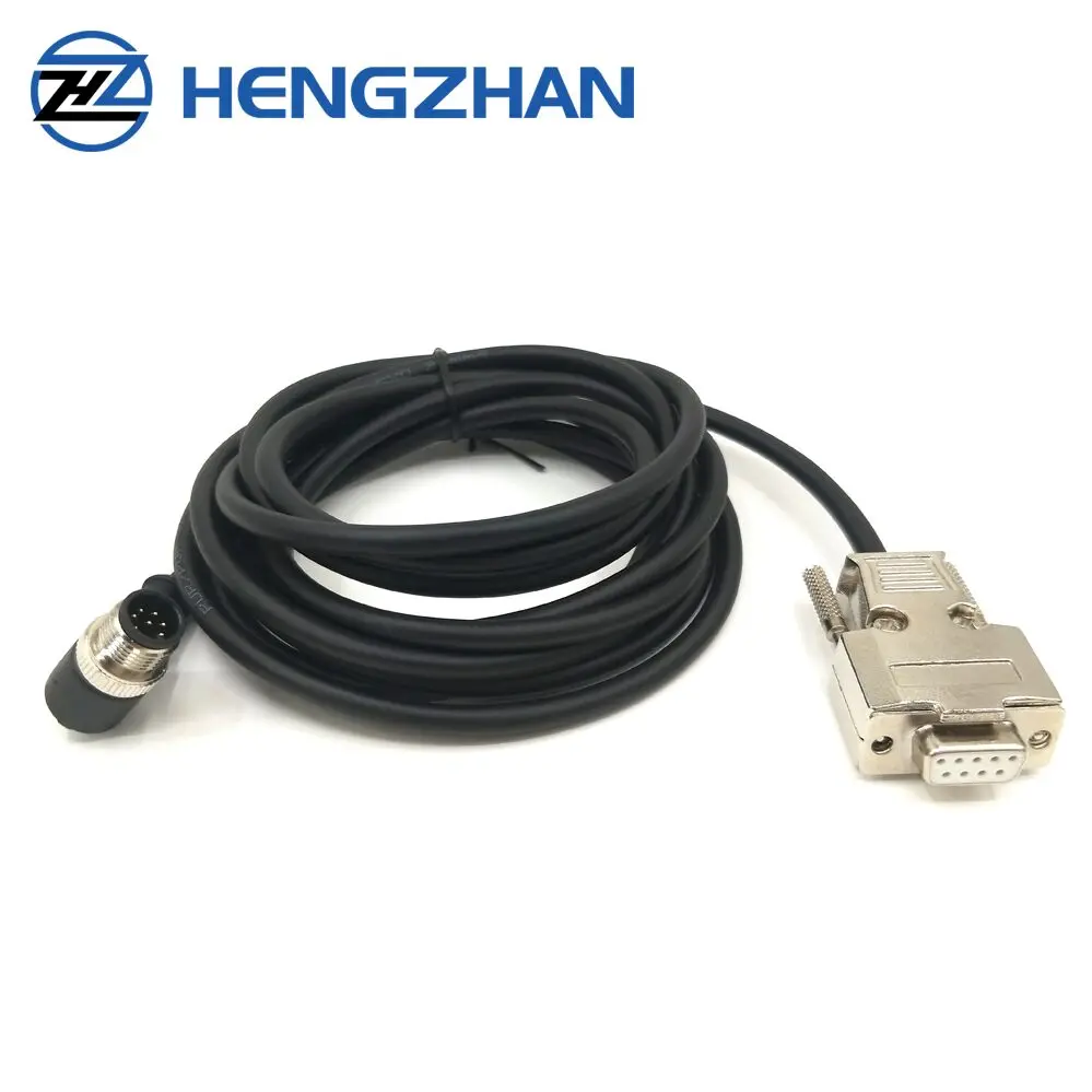 Elecbee Cavo Di Collegamento M12 Maschio 5 Pin A DB9 Femmina (1 Metro) Per Applicazioni Marine E Automazione Industriale - Cavo Seriale Per Bus CAN E RS232 - 2