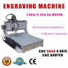 1.5KW high precision cnc wood router 3d metal carving engraver for sale