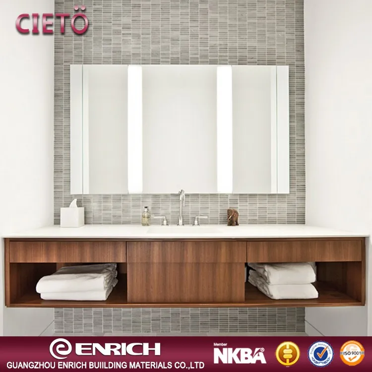 Modern Simple Bathroom Vanity With Melamine And Lacquer Finish Design