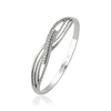 51949 xuping new style best-selling factory direct sale unique rhodium gold plated bangle setting cz stones