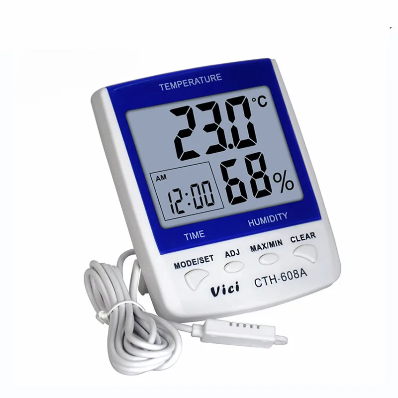 Cth608a 3 In 1 Thermohygrometer Digital Thermometer Temperature