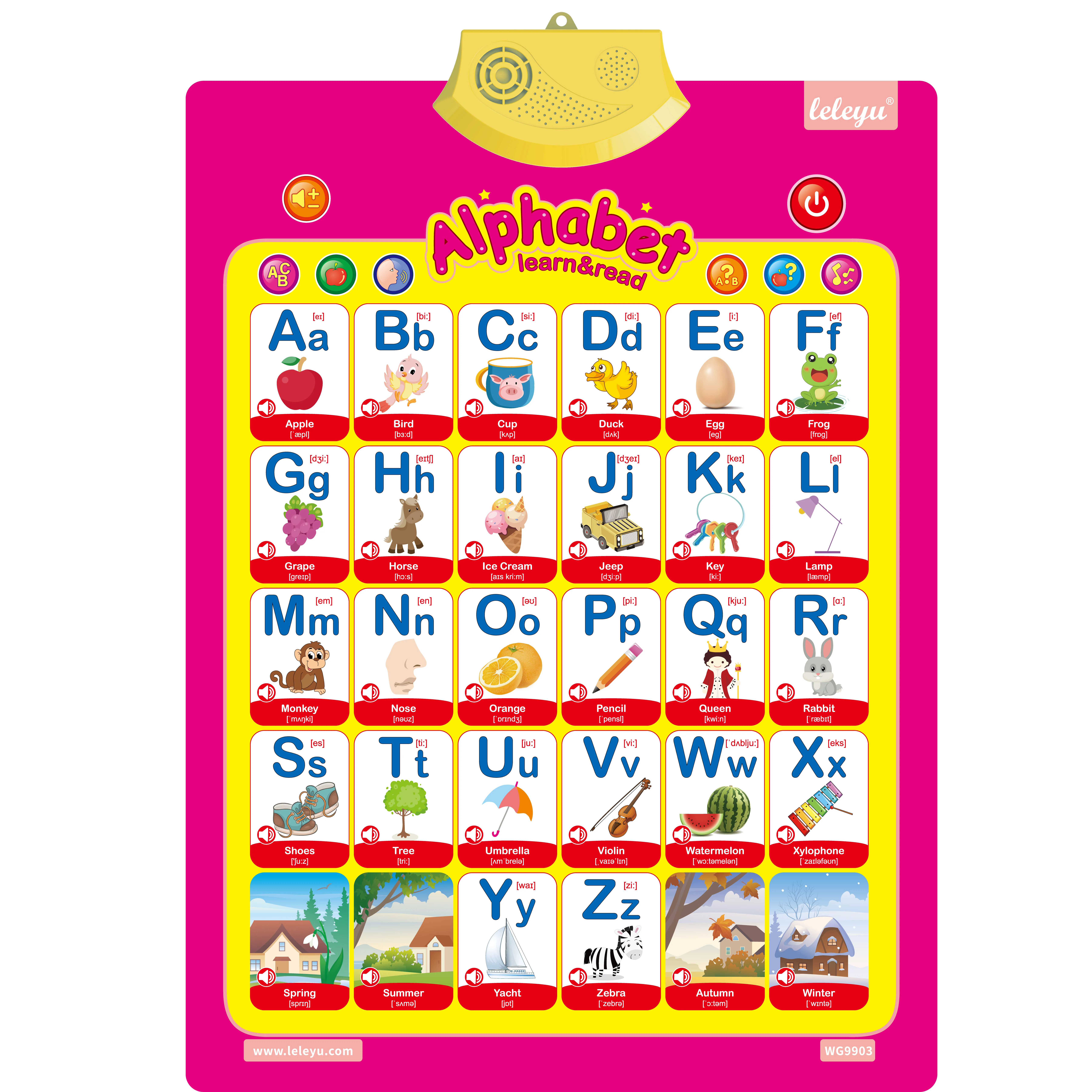 talking alphabet and numbers book