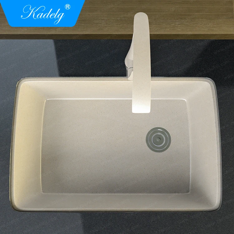 UK Best selling Granite Handmade Single Bowl Sinks Kitchen