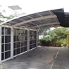 High quality car garages with polycarbonate roof carport