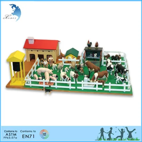 wooden farm sets for toddlers