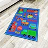 2018 High Definition Printed Kids Rug Children Baby Play Mat Carpet with Anti-slip Backing