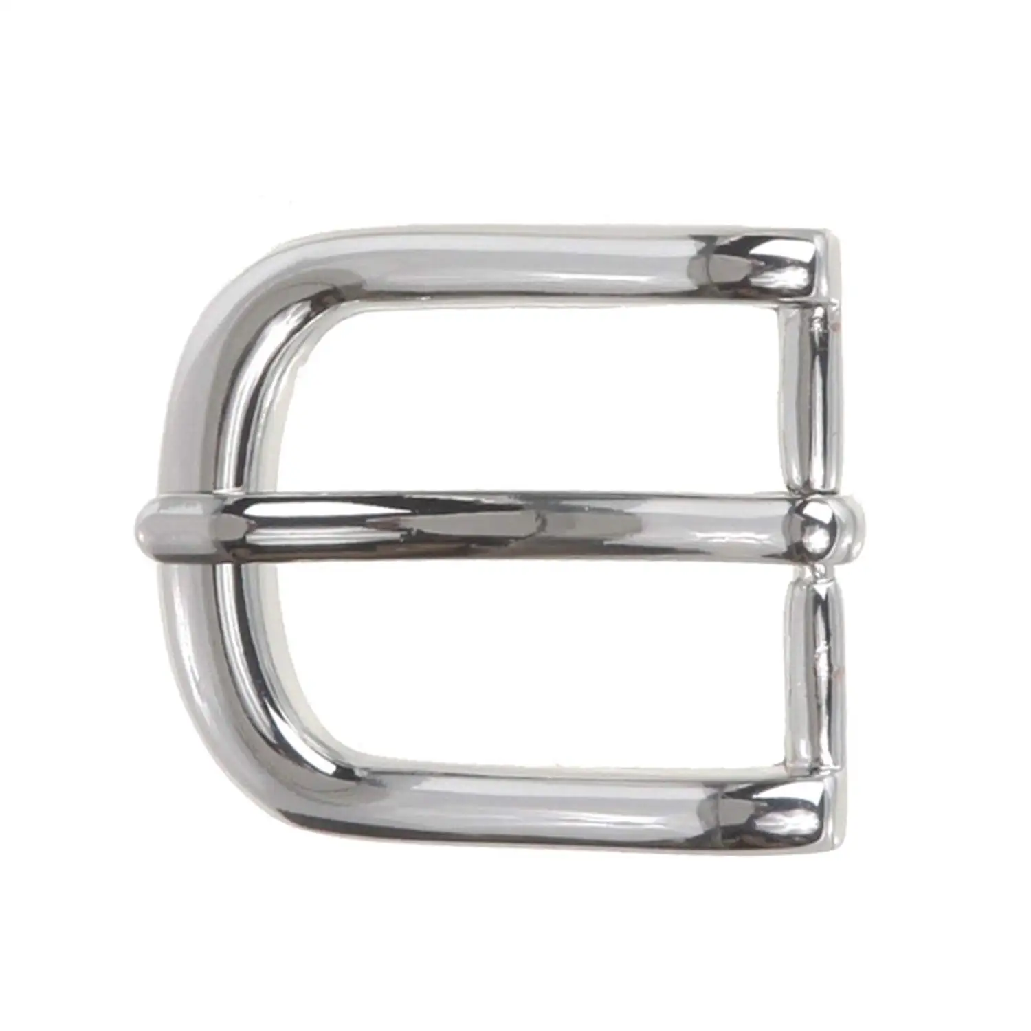 MONIQUE Men Zinc Alloy Nickel Free Single Prong Square Shape 1.5 Belt Buckle