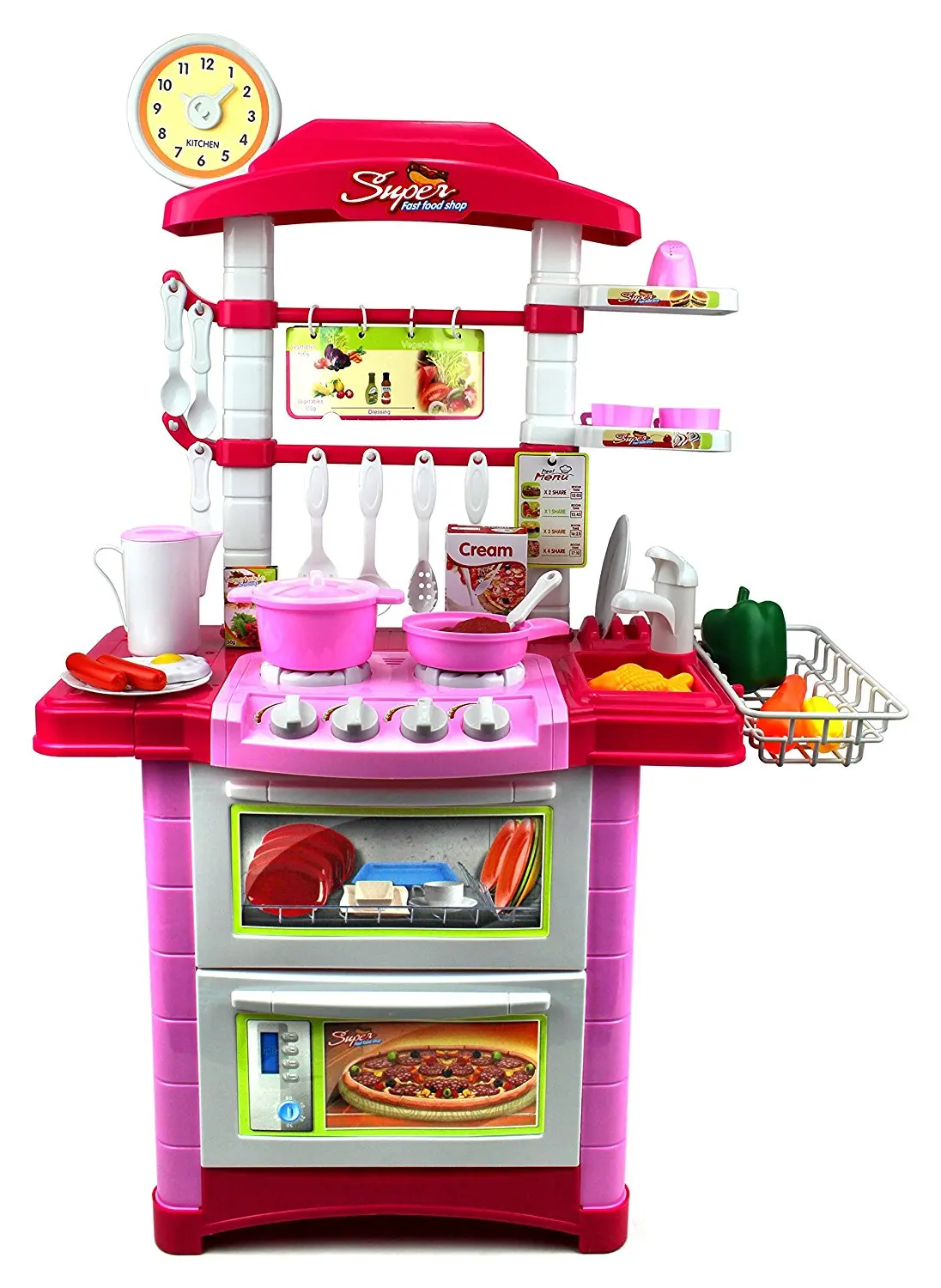 barbecue bbq deluxe full light & sound playset