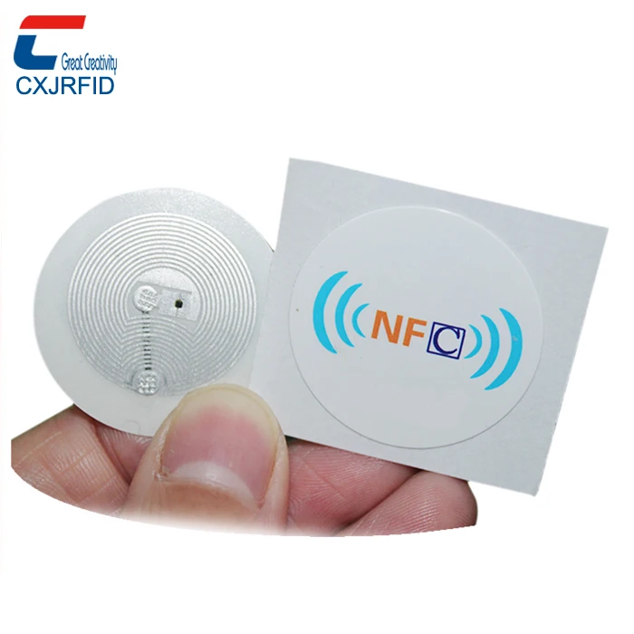 Writable And Rewritable Rfid Sticker 13.56mhz Passive Rfid Tag - Buy ...