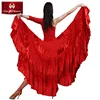 Red spanish bullfight festival performance dance flamenco skirt women