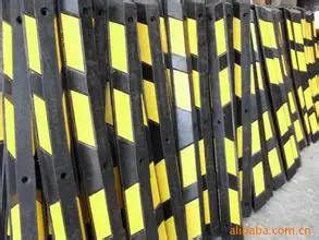 1650mm parking stopper wheel stop rubber wheel stopper