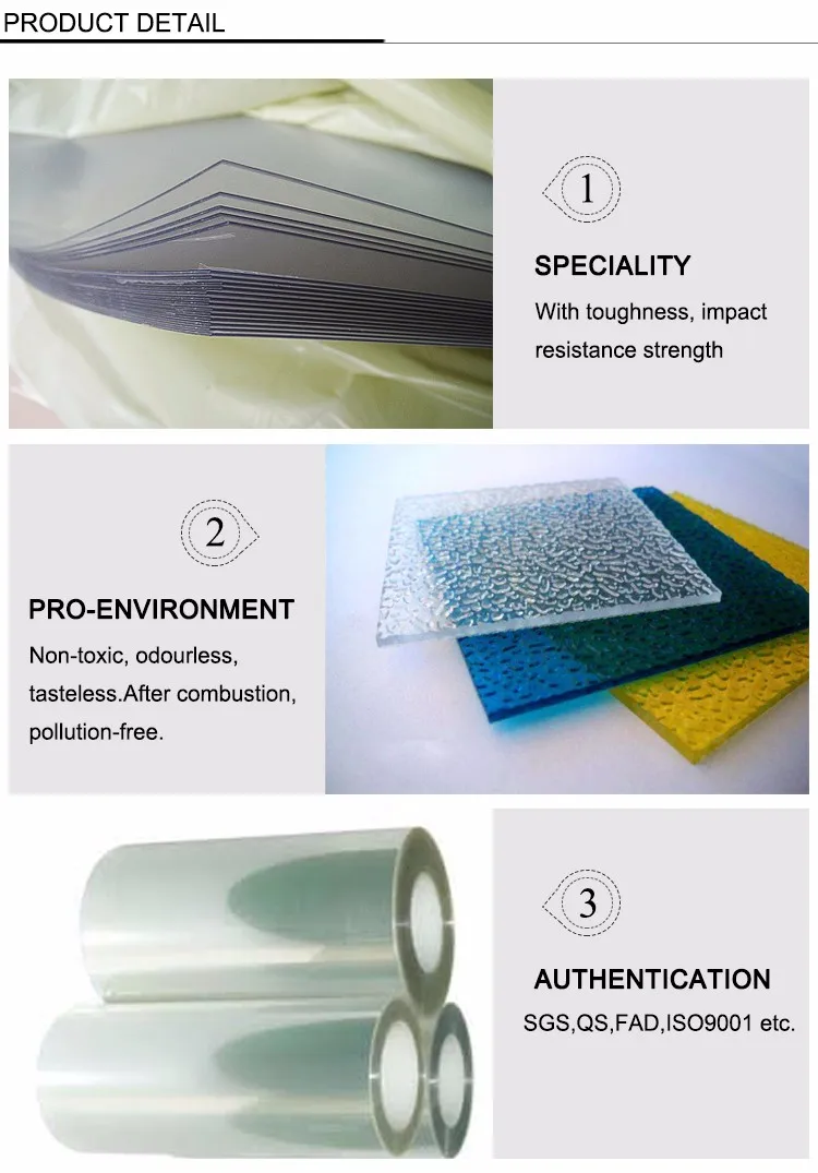 Factory supply custom 0.2mm 0.3mm Transparent anti-fog plastic sheet anti fog PET for cover
