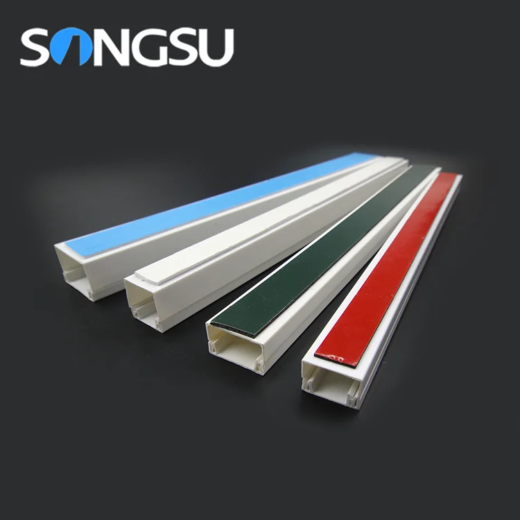Ce Durable Pvc Electric Cable Selfadhesive Trunking Mini Trunking/full