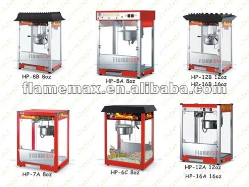 HP-16A Snack Food Popcorn Machine Popcorn Maker Ce