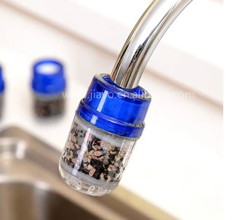 Mini Home Kitchen Portable Carbon Faucet Water Filter Water 
