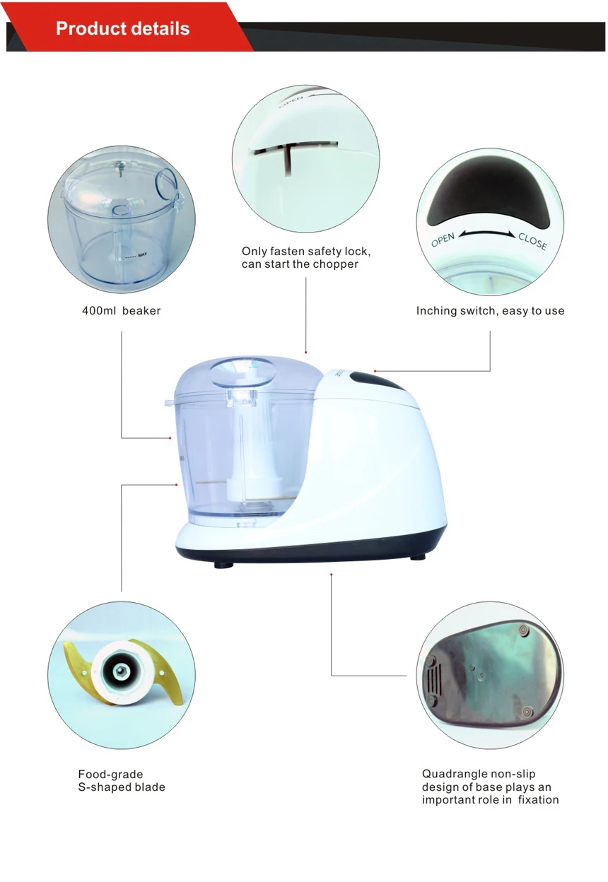 Mini Food Chopper,Vegetable Chopper,Food Processor - Buy Food Chopper