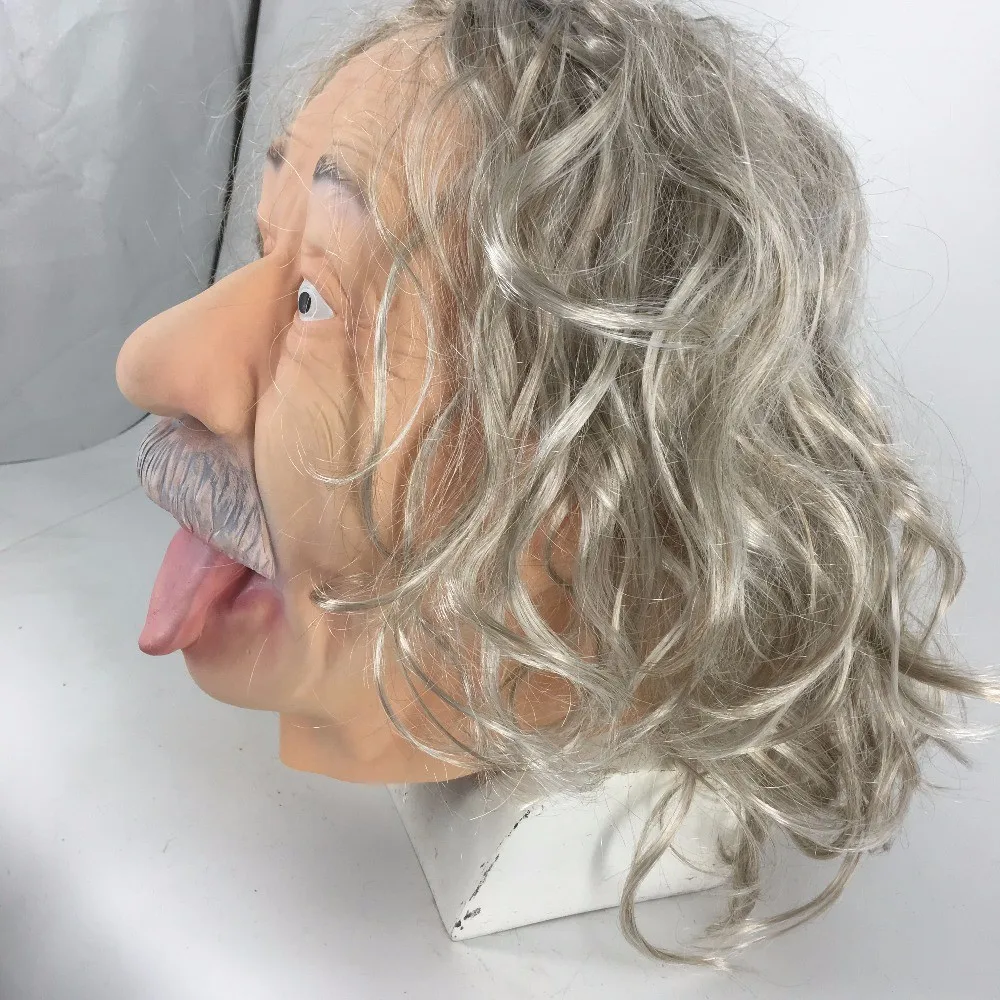 Realistic Celebrity Mask Popular Face Rubber Horror Halloween Mask