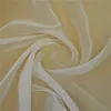 Polyester and Linen material Very Pretty Ivory and Brown yarn dyed Curtain Voile Fabric