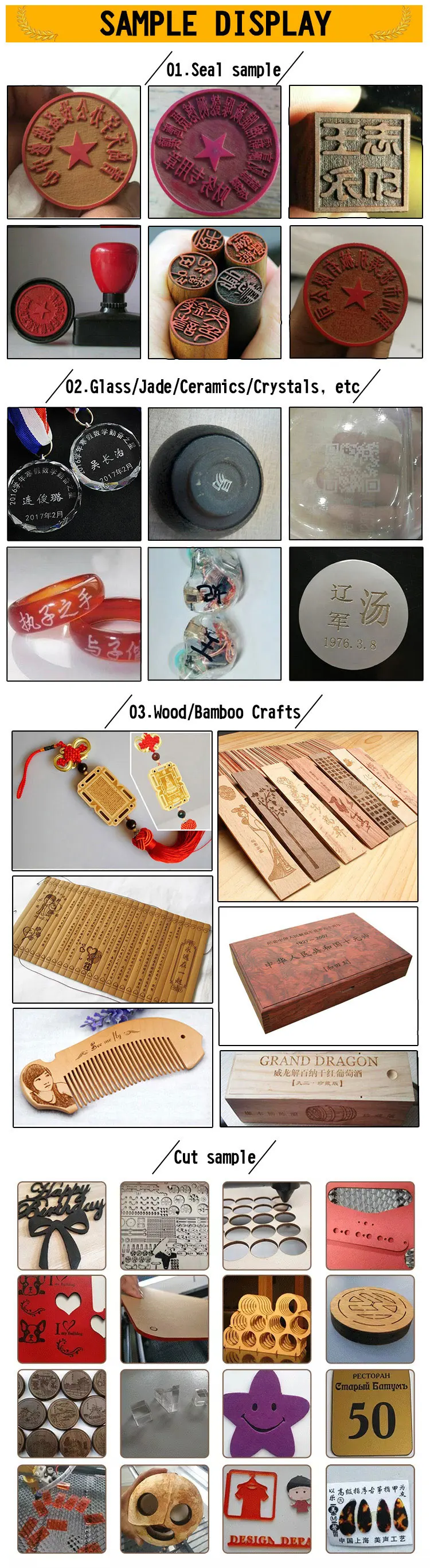 4060 Laser Engraving Machine For Plexiglass Desk Calendar guitar Wooden photo album