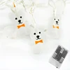 10 LED Battery Operated Bear String Light for Indoor