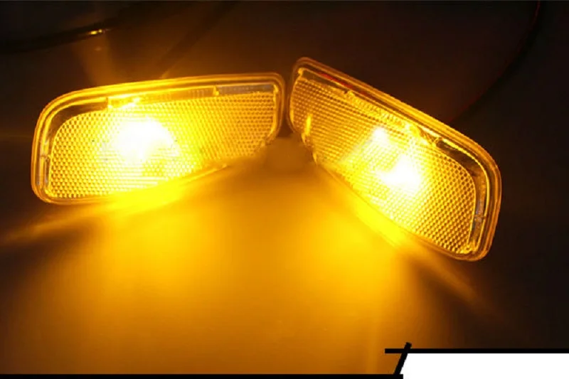 Front Turn Side Signals Light Cover Reflection Warning Turn Signal Light Lamp For Jeep Renegade