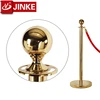 Wedding Queue Barrier Rope Stanchion Stand Cord Twisted Optional Color Mirror Post