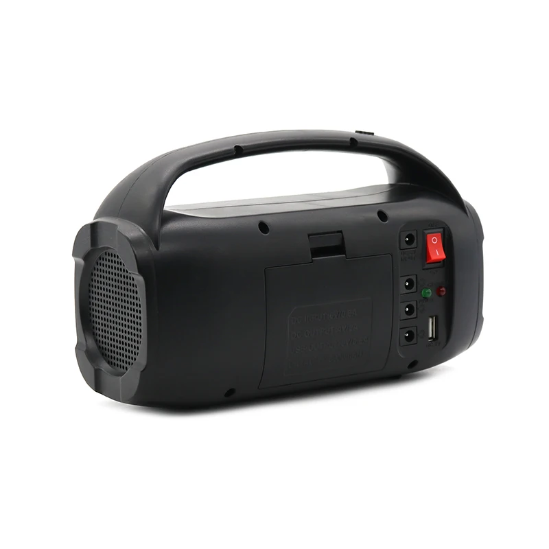 L'usine fournit directement un kit de gÃ©nÃ©rateur d'Ã©nergie solaire portable pour une alimentation de secours en camping Ã  la maison et en extÃ©rieur