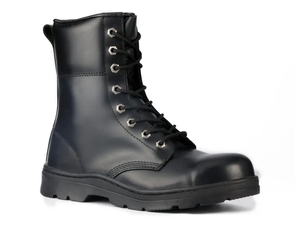 Ce Standard Genuine Leather Steel Toe Security Military Boots Factory Sc8884 Buy Steel Toe