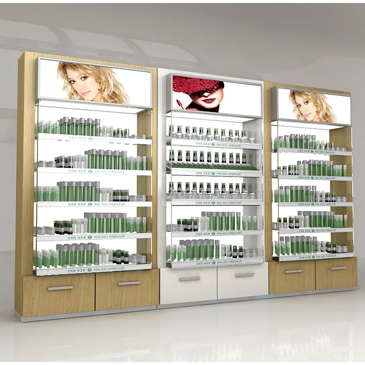 Attractive Shop Interior Cosmetic Store Layout Design - Buy Cosmetic 