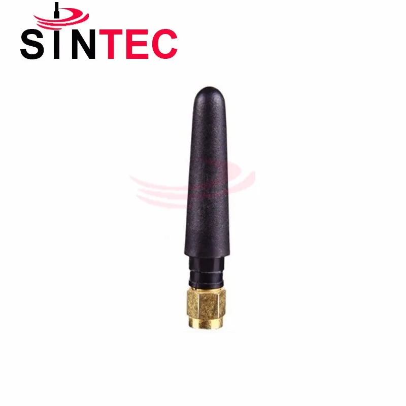 GSM Quad Band Rubber Communication Antennas with SMA male straight connector