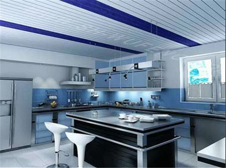 Laminated Pvc Ceiling Panels For Bathroom Kitchen 