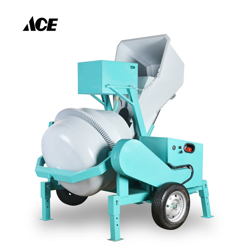 400L Electric or Gasoline Powered Concrete Cement Mixer Barrow Machine