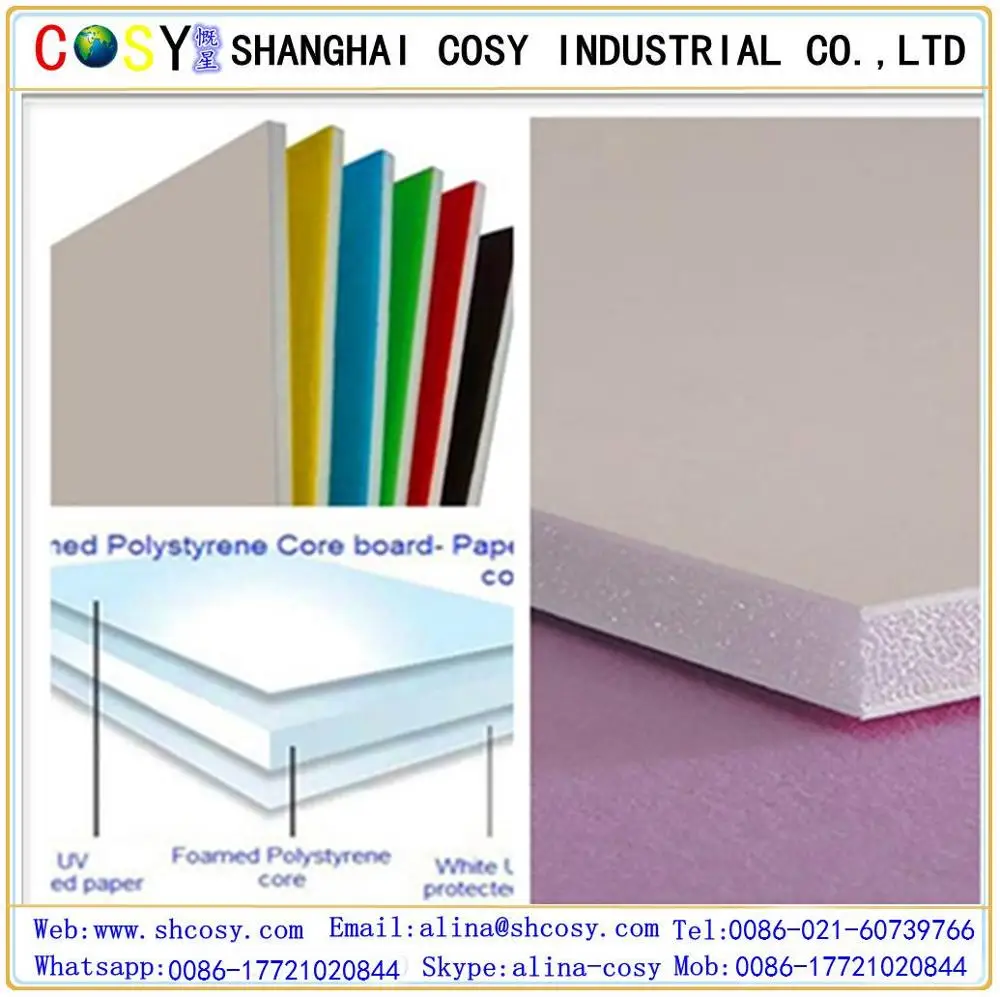 5mm Paper Foam Board/ps Foam Board/kt Board Manufacturer Buy 5mm