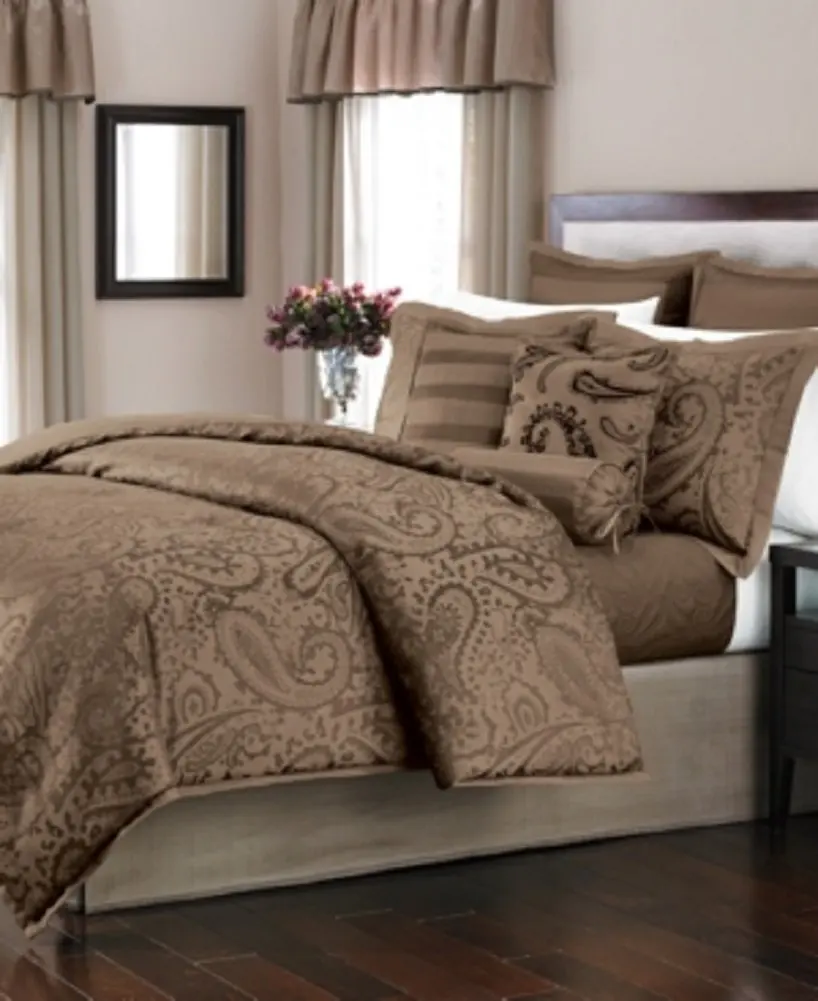 Buy Martha Stewart Gemstone 22 Piece Bed In A Bag Queen Blue Paisley In Cheap Price On Alibaba Com