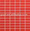solid color cheap interior decoration glass mosaic tile ,mosaic tile