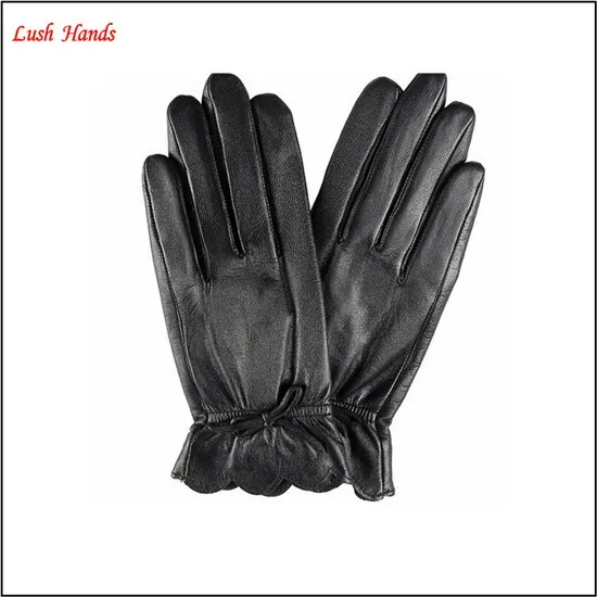 wholesale genuine leather gloves women winter gloves