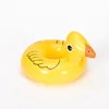 Pool Float Inflatable yellow duck floats baby swimming Toys plastic duck drink floats Inflatable Mini yellow cup holder