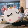 36inch Giant White DIY Unicorn Balloons , Unicorn Bubble Balloons Party Toys Baby Shower Decorations