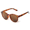Unisex Plastic Fashion Circle Sunglasses CE Certificated Cheap Leopard Round Women Men Sun Glasses