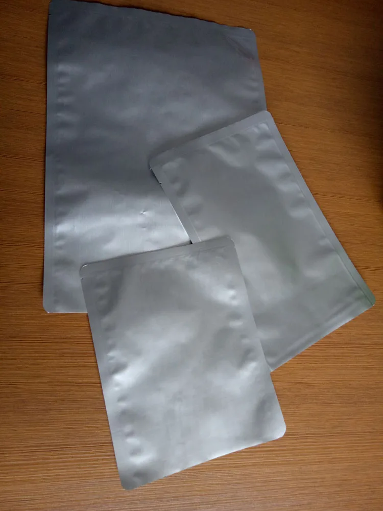 3 side sealed high barrier food packaging retort pouch with tear notch