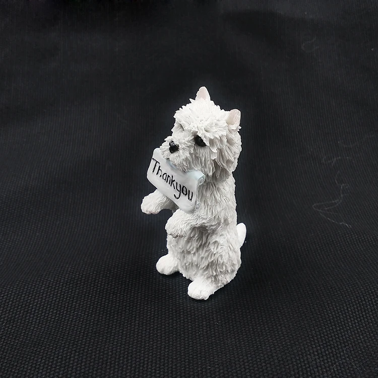 resin dog statues