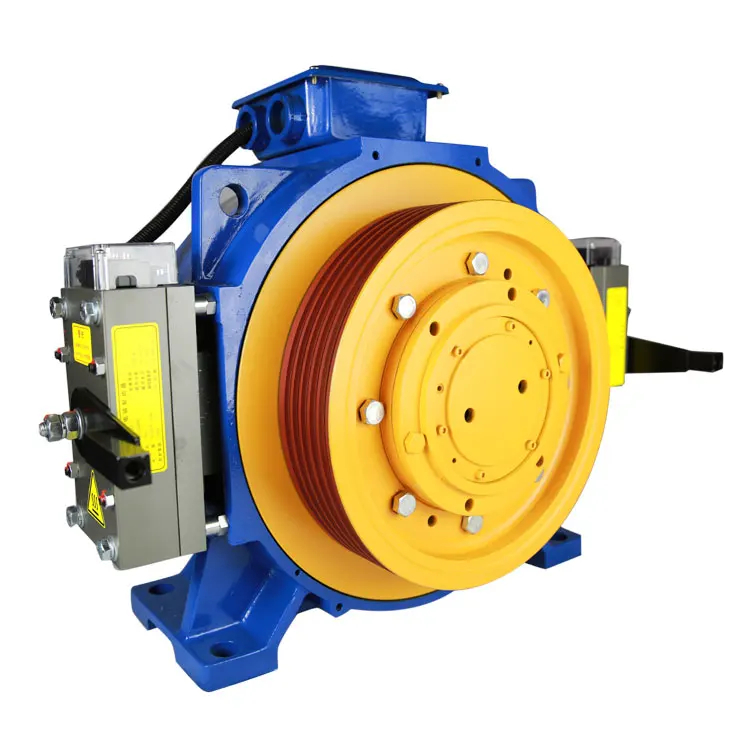 Vvvf Elevator Traction Machine,320kg2500kg Mitsubishi,Hitach,Schindler