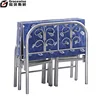 2019 new thing single steel kids folding bed the price of iron folding bed heavy duty metal folding bed