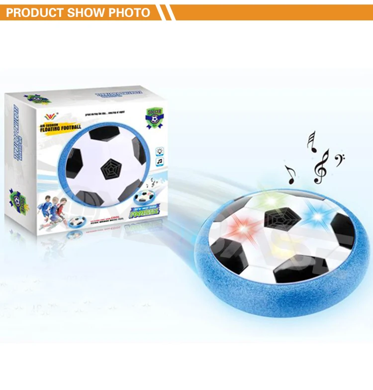 Mini Air Power Soccer Disc Hover Gliding Ball Sports Football Toy Kid New 